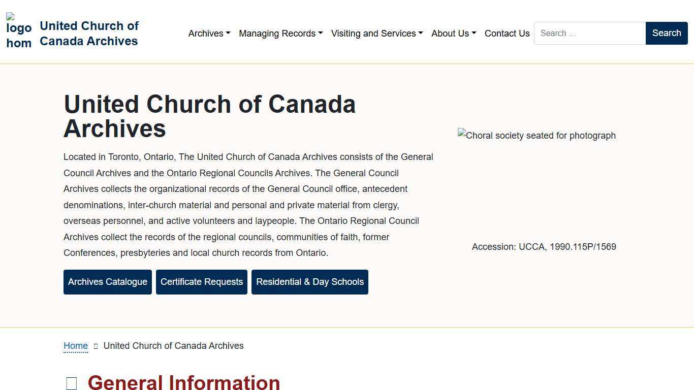 United Church of Canada Archives